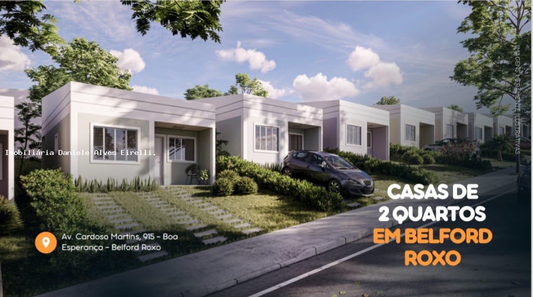 Casa para Venda, Belford Roxo / RJ, bairro Esperança, 2 dormitórios, 1 ...